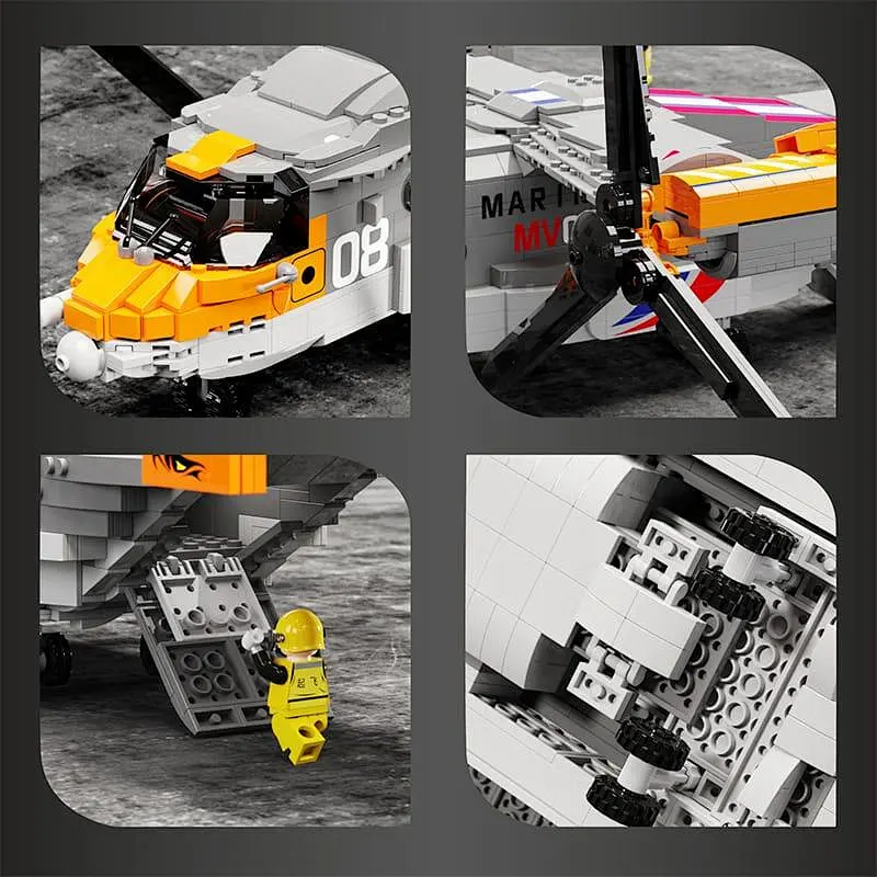Building Blocks Toys 1466 Pieces